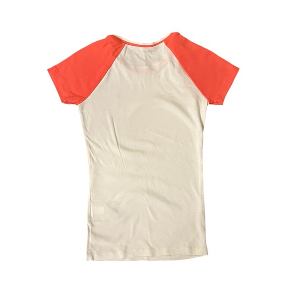 Tommy Hilfiger Women’s Short-Sleeve Blouse - Red & White (Size XS) - Picture 3 of 3